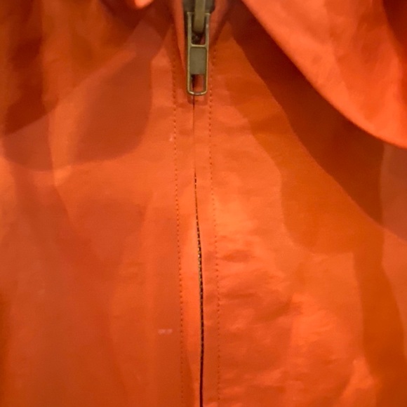 PERSIMMON COLORED STATEMENT JACKET SIZE S/M - Picture 6 of 6